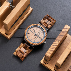 Men's Handmade Quartz Wooden Watch - Mr.YouWho