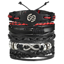 Load image into Gallery viewer, Men's Stylish Rope and Leather Bracelets - Mr.YouWho