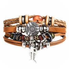 Load image into Gallery viewer, Men's Stylish Rope and Leather Bracelets - Mr.YouWho