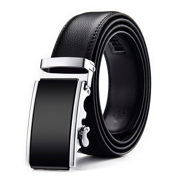Luxury Leather Belt Automatic Clasp - Mr.YouWho