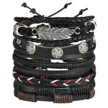 Load image into Gallery viewer, Men&#39;s Stylish Rope and Leather Bracelets - Mr.YouWho