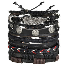 Load image into Gallery viewer, Men's Stylish Rope and Leather Bracelets - Mr.YouWho