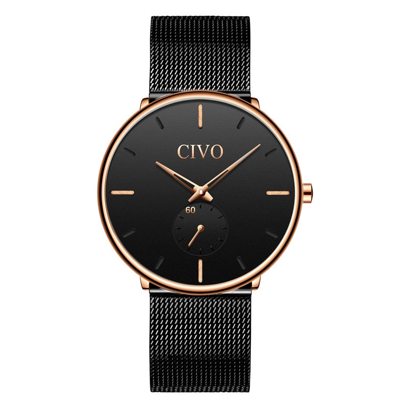 Stylish Sleek Minimum Mesh Watch - Mr.YouWho