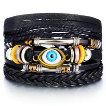 Load image into Gallery viewer, Men's Stylish Rope and Leather Bracelets - Mr.YouWho