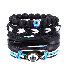Load image into Gallery viewer, Tibetan Wood Beads Wrap Leather Cord Layers - Mr.YouWho