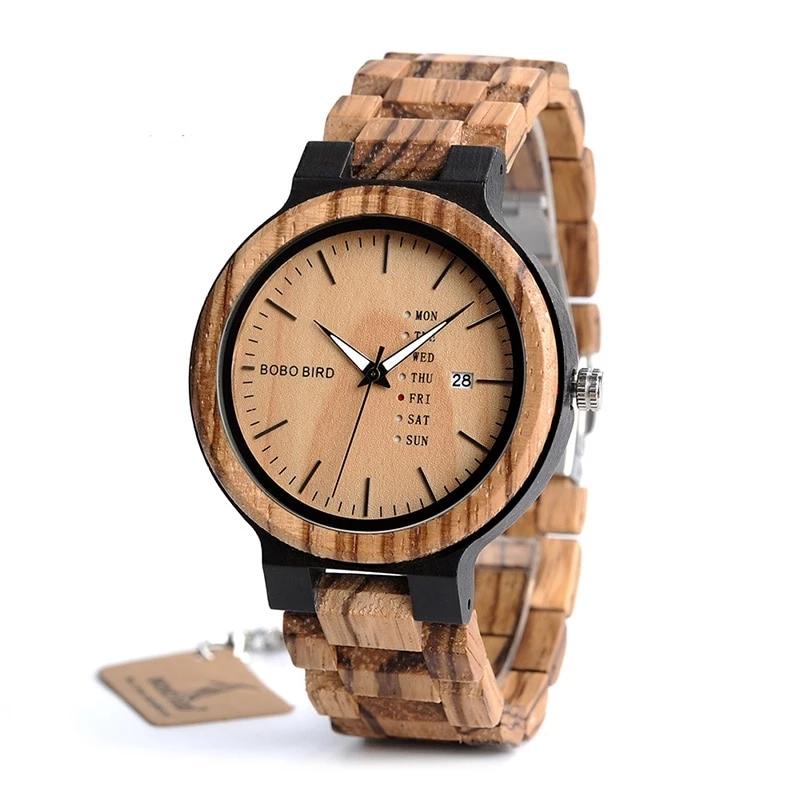 Men's Handmade Quartz Wooden Watch - Mr.YouWho