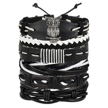 Load image into Gallery viewer, Men's Stylish Rope and Leather Bracelets - Mr.YouWho