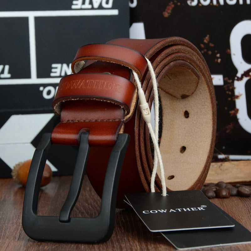 Genuine Classic Leather Belt - Mr.YouWho