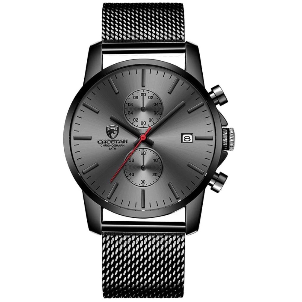 Men's Chronograph Leather Watch - Mr.YouWho