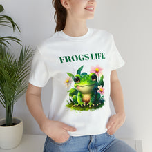 Load image into Gallery viewer, Embrace the &#39;Frog&#39;s Life&#39;: Uniquely Cool &amp; Comfy Tee!