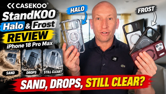 CASEKOO StandKOO Review: The iPhone 18 Pro Max Case That Lets Your Phone Colour Show
