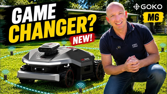 GOKO M6 Robot Lawn Mower Review: The 4WD Mower That Climbs 42° Slopes With No Boundary Wire