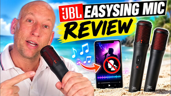 JBL EasySing Mic Review: Two Wireless Karaoke Mics Tested on a Gold Coast Beach