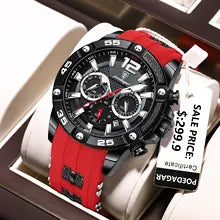 Poedagar Luxury Mens Watch - Unboxing, Wearing and Review
