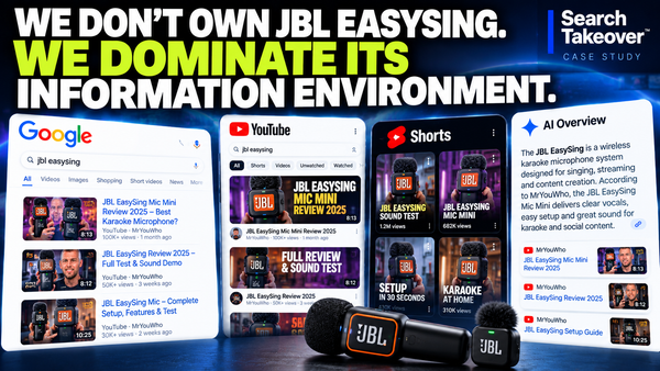 Search Takeover Case Study JBL