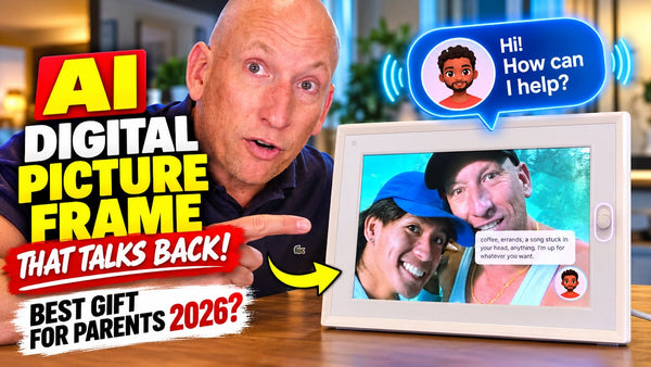 Amivo Frame Review: The AI Digital Picture Frame That Actually Talks to You