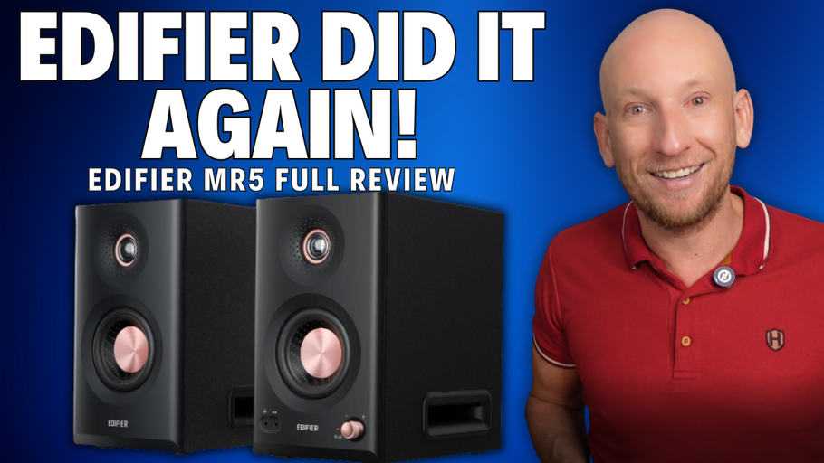 Edifier MR5 Studio Monitor Review 🔊 — Worth the Upgrade from MR3 & MR4?