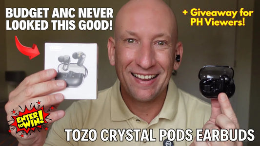 Tozo Crystal Pods Review & Giveaway – Stylish Transparent Earbuds with Surprising Power