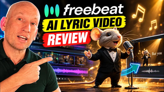 Freebeat Lyric Video Review: I Made 4 Songs From Nothing — and the Lyrics Live Inside the Video