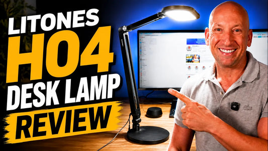 LitONES EaseGlowXP H04 Review: One Desk Lamp for Work and Winding Down