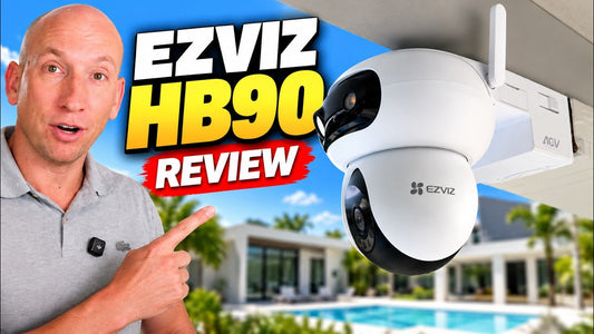 EZVIZ HB90 Review: Best Dual Solar Security Camera 2026? Tested on My Waterfront Home, Day & Night