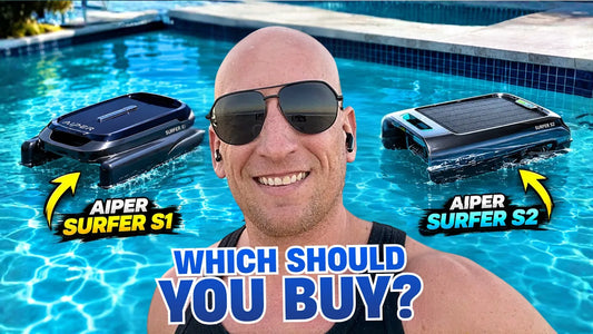 Aiper Surfer S1 vs S2 Review — Solar Pool Skimmer Test | Worth the Upgrade?