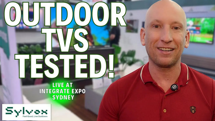 Sylvox Outdoor TVs Review – Cinema Pro, Gaming & Pool Series at Integrate Expo 2025