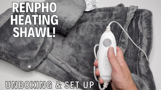 Renpho Heating Shawl Review – Fast Heating & Ultra-Soft Comfort