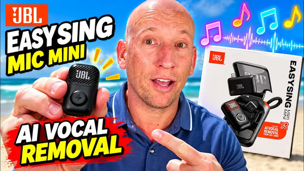 JBL EasySing Mic Mini Review: Hands-Free Karaoke on the Gold Coast — No Hands, No Wind Noise