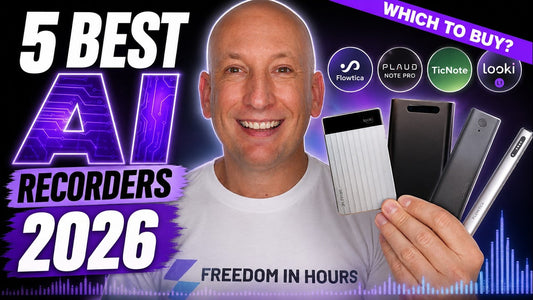 5 Best AI Recorders 2026: Flowtica Scribe, PLAUD Note Pro, TicNote & Looki L1 Tested for Real. Which Should You Buy?