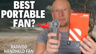 Ranvoo Frosty Q Portable Fan Review 2025 – The Ultimate Pocket Cooler for Summer Heat