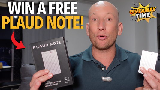 Win a Free PLAUD Note AI! | Wearable AI Memory Capsule Giveaway