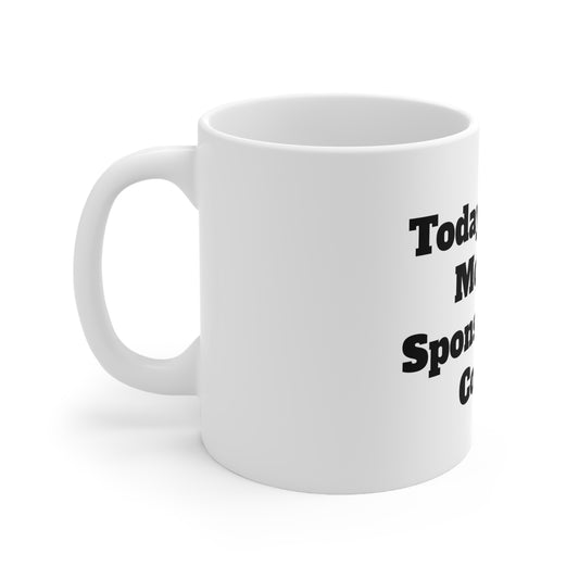 Today's Good Mood" - Your Daily Dose of Coffee-Fueled Positivity in a Mug!