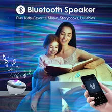 Load image into Gallery viewer, Bluetooth Dream Aurora Star Projector: Ultimate Night Light Experience for Kids &amp; Adults