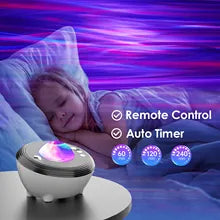 Load image into Gallery viewer, Bluetooth Dream Aurora Star Projector: Ultimate Night Light Experience for Kids &amp; Adults