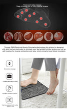 Load image into Gallery viewer, Electric EMS Foot Massager Mat - Therapeutic Muscle Stimulator for Complete Foot and Leg Relaxation