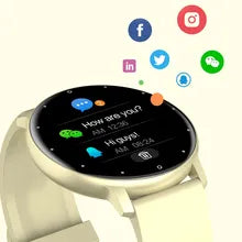 Load image into Gallery viewer, LIGE 2023 Full-Touch Smart Watch: IP67, Fitness Features, Android &amp; iOS Compatible