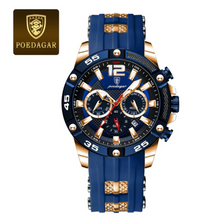 Load image into Gallery viewer, POEDAGAR Luxury Men&#39;s Watch: Elegance Meets Sporty Functionality