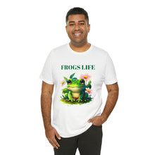 Load image into Gallery viewer, Embrace the &#39;Frog&#39;s Life&#39;: Uniquely Cool &amp; Comfy Tee!