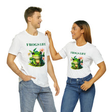 Load image into Gallery viewer, Embrace the &#39;Frog&#39;s Life&#39;: Uniquely Cool &amp; Comfy Tee!