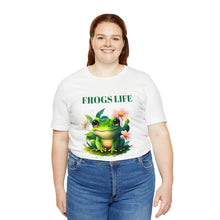 Load image into Gallery viewer, Embrace the &#39;Frog&#39;s Life&#39;: Uniquely Cool &amp; Comfy Tee!