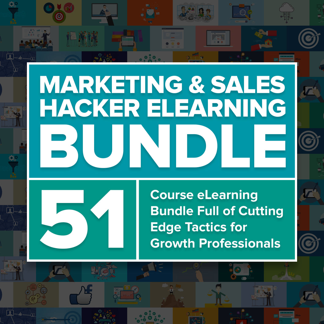 Marketing and Sales Hacker eLearning Bundle - Mr.YouWho