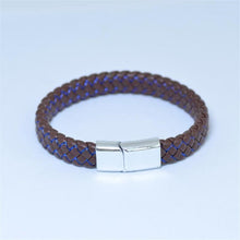 Load image into Gallery viewer, Men&#39;s Magnetic-Clasp Leather Bracelet - Mr.YouWho