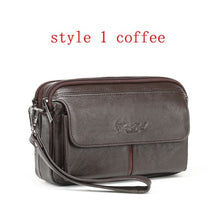 Load image into Gallery viewer, Genuine Leather Hand Clutch Bag - Mr.YouWho