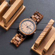 Load image into Gallery viewer, Men&#39;s Handmade Quartz Wooden Watch - Mr.YouWho