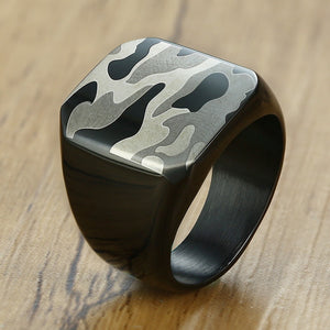 Men's Square Shaped Classic Ring - Mr.YouWho