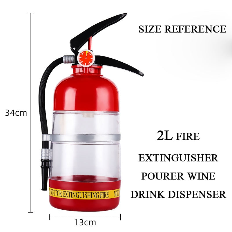 Fire Thirst Extinguisher Drink Dispenser