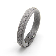 Load image into Gallery viewer, Men&#39;s Magnetic-Clasp Leather Bracelet - Mr.YouWho