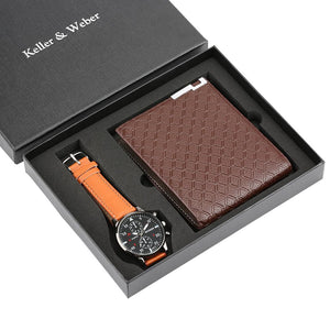 Luxury Watch & Wallet Set - Mr.YouWho