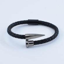Load image into Gallery viewer, Men&#39;s Magnetic-Clasp Leather Bracelet - Mr.YouWho
